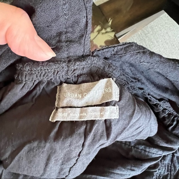 Urban Outfitters Flowy Babydoll Dress with Back Tie - Picture 9 of 10